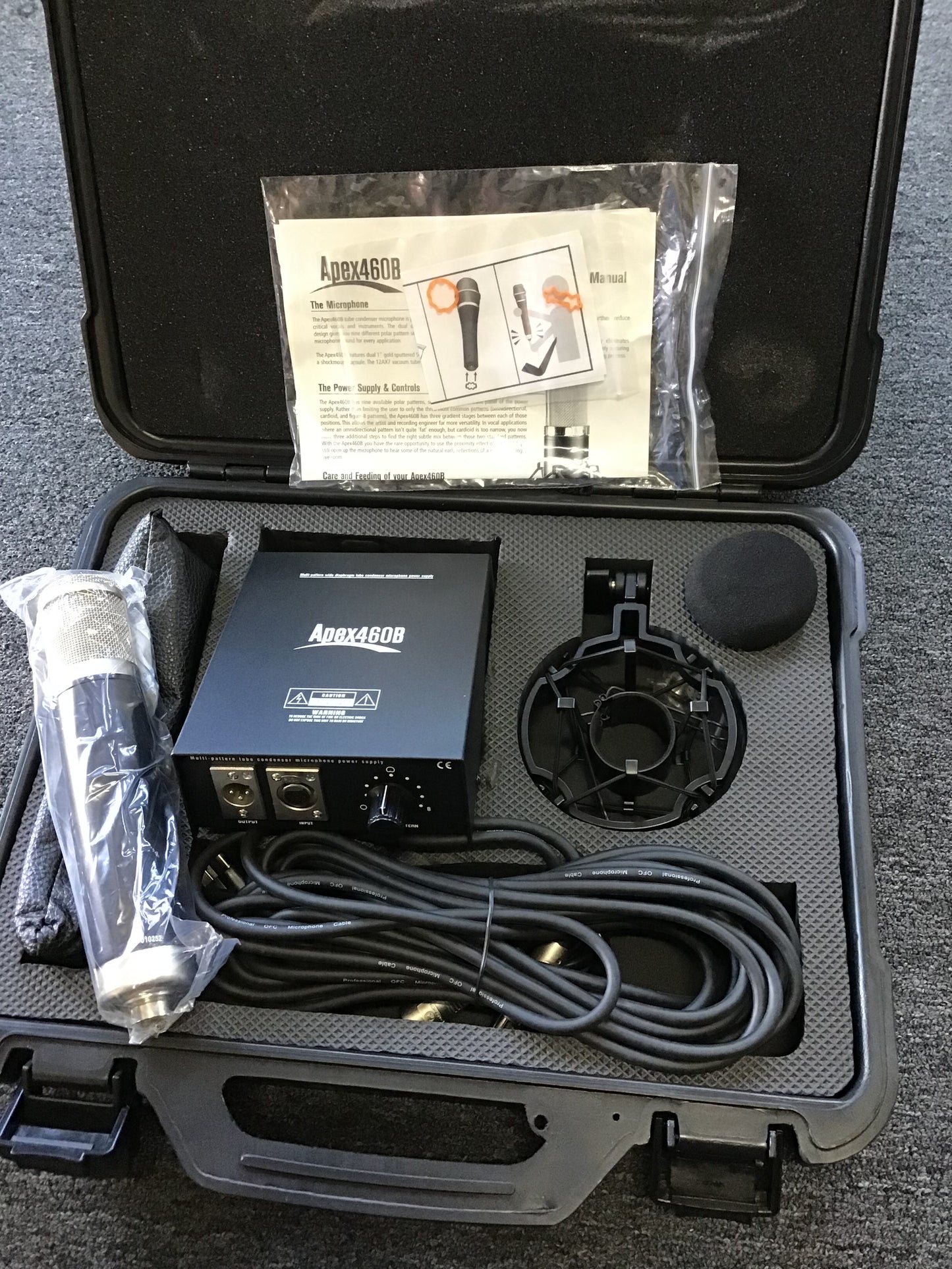 Tube Condenser Mic Apex 460B